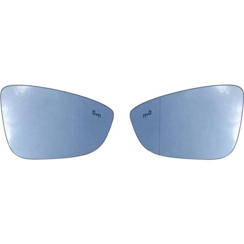 Car Heated Blind Spot Rear Mirror Glass For-Jetta Passat B7 Bettle Scirocco 3C8857521 3C8857522