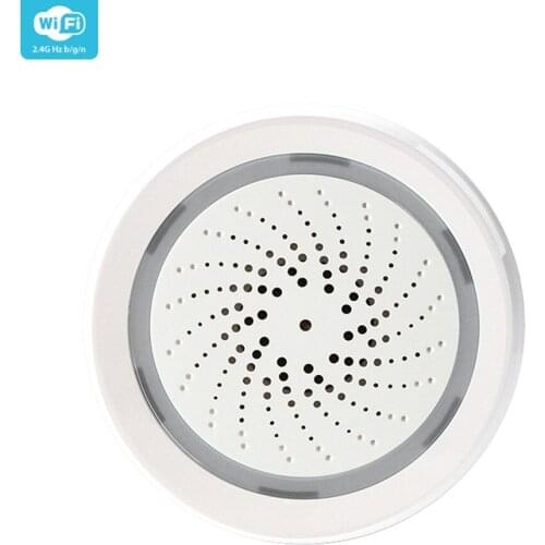 2.4G Wireless USB 120dB Siren Alarm Sensor Thermometer Hygrometer Home Security System Temp Humidity Monitor