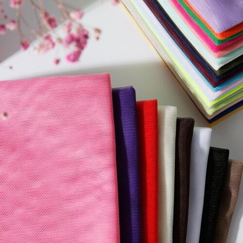 Soft Mesh Fabric Encryption Wedding Dress Veil Summer Skirt Mosquito Net Clothing Veil Lace Skin-friendly Breathable Comfortable