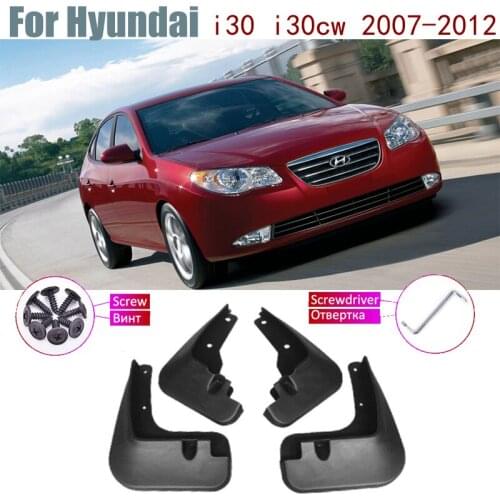 FD Fender Mud Guard Flap Splash Flaps Mudguard Accessories Car Mudflap For Hyundai i30 i30cw Wagon 2012~2007 2011 2010 2009 2008