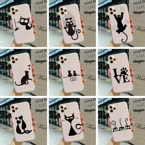 Cute Cat Case For Vivo Y20 Y20I Y30 Y20S Y52S Y31S Y51 Y51A Y31 Y51S 2020 2021 Thin Trend Couples Funny Smooth Personality Cover