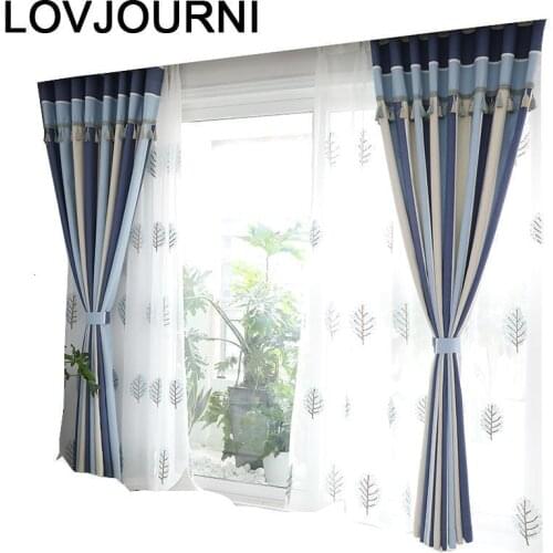 Short Infantil Zaslony Voilage Fenetre Visillos Rideaux Pour Le Salon For Living Room Cortinas De Luxo Para Sala Curtains