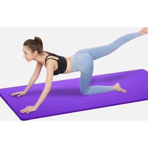 183*61CM Yoga Mat Anti-skid Sports Fitness Mat 10MM Thick EVA Comfort Foam Yoga Matt For Exercise Yoga Pilates Gymnastics Mats