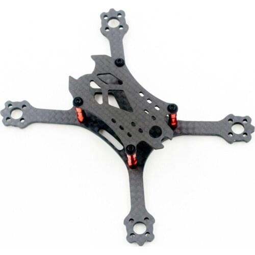 MINI indoor Carbon Fiber Frame VX98 98mm Wheelbase 2.5mm Arm support 1104/1106 brushless motor 1930/2030 propeller