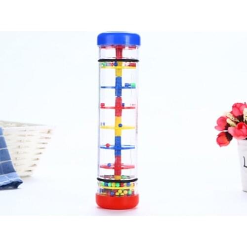Rainmaker Rain Stick Musical Toys For Toddler Hand Shaking Music Toy Early Education Instrument Toy For Baby Kids
