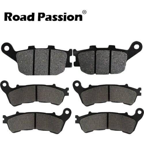 Motorcycle Front and Rear Brake Pads for Honda XL 700 Transalp 08-11 CB 600 CB600F Hornet 07-12 NC 700 NC700 2012 2013