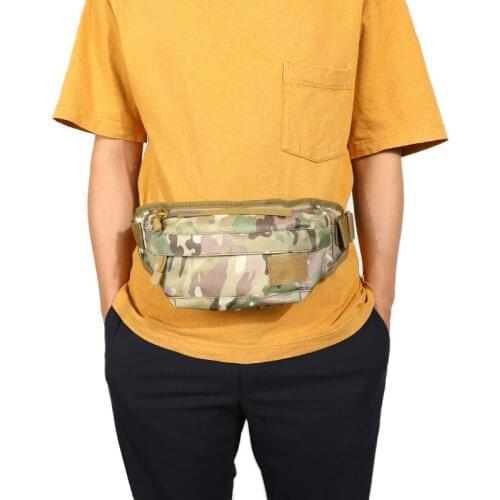 Waist Bag Tactical Bag Outdoor Sport Pouch Military Camping Hiking Waist Water Bottle Belt Bags Camouflage Waist Bag for Men