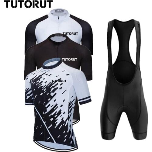 Professional Cycling Clothes Short-sleeved Suit Shirt Mens Sportswear Bicycle Clothes Quick-drying Wicking Belt Pockets