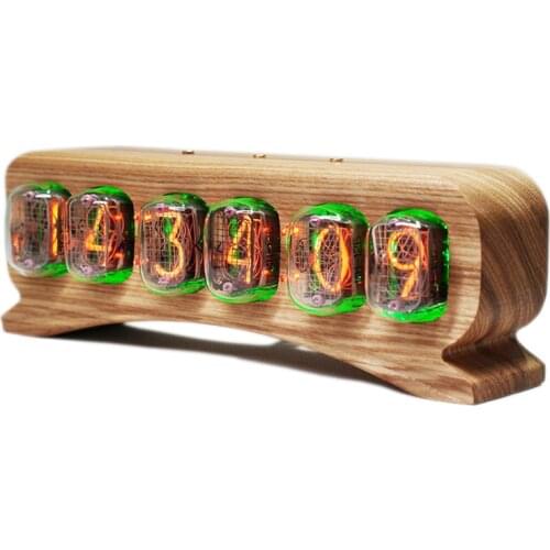 Sensor Switch IN12 Glow Tube Clock Glow Digital Clock Tube Clock Alarm Clock