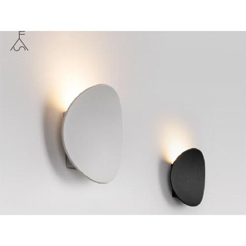 Modern Simple Creative Wall Lamp 7W LED Wall Light Bedside Lights Bedroom Sitting Room Corridor Lobby Decoration Wall Decor Arts
