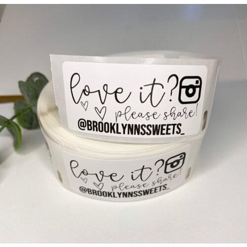 Shipping Labels,Business Social Media Label ,Personalize Social Media Stickers, Business Stickers, Order Package Lables