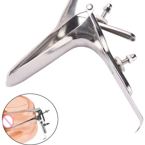 Vaginal Dilator/Vaginal Speculum Mirror Medical Stainless Steel Anus Expansion Anal Plug Anal Trainer Anal Insertion Sex Toys