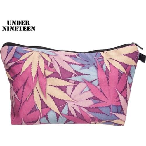 Under Nineteen 2019 Fashion Travel Makeup Organizer Pouch Large Capacity Female Cosmetic Bag Beauty Toiletry Wash Bath Bag Gifts