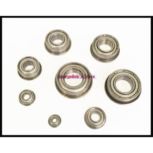 30pcs/Lot F689ZZ F689 ZZ 9x17x5mm Flange Bearing Thin Wall Deep Groove Ball Bearing Mini Ball Bearing