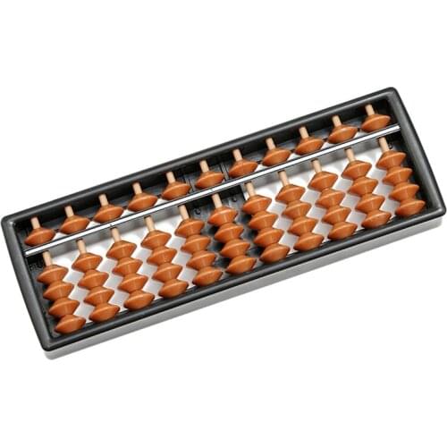 Abacus Toy 11 Digits Kid School Learning Math Arithmetic Toy Chinese Traditional Abacus Educational Toys for Children