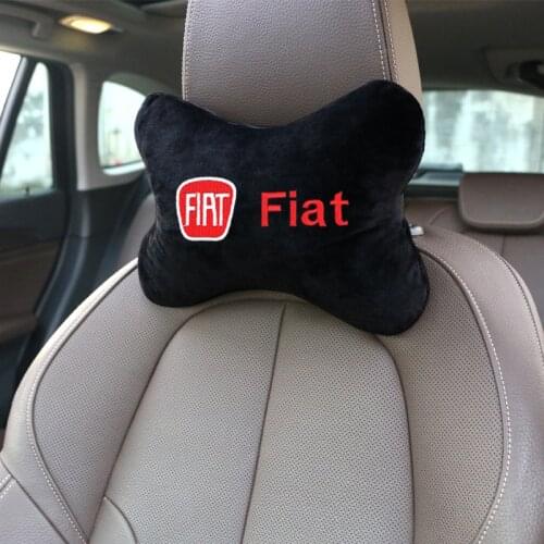 Car Seat Belts Shoulder Protection Car Soft Headrest Cushion Neck Pillow fit for fiat punto abarth 500 stilo ducato palio bravo