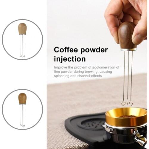 Effective 304 Stainless Steel Needle Type Coffee Stirring Tool for Bar