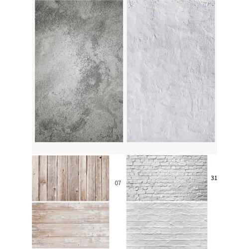 3pcs/lot Photo Backgrounds 57X87cm PVC Photography 2side Wood Marble Wall Printing Paper Waterproof Backdrops for Studio