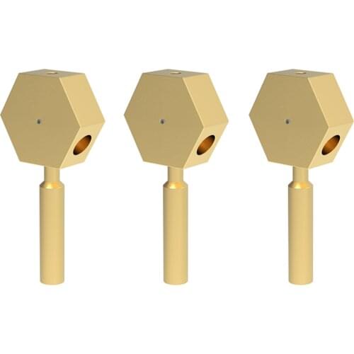 Hexagonal Soldering Iron Head Supporting Heating Platform Pure Copper Small Ironing Table Welding Supporting Supplies