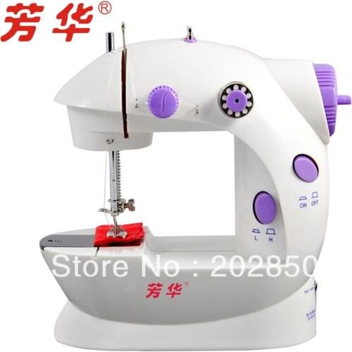 Mini Sewing Machine,Household electric Machine, With 15 Free gifts,CE,ROHS Certificates,Free Shipping,6 Months Quality Warranty
