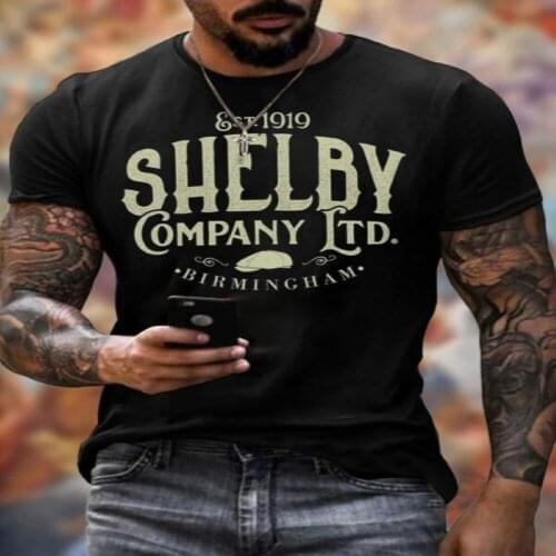 2021 mens casual retro T-shirt plus size European and American fashion T-shirt