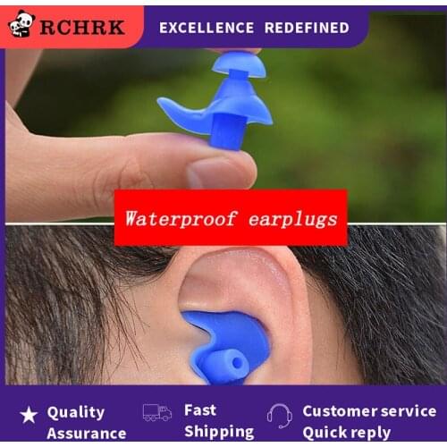 Soft Earplugs Silicone Waterproof Earplug Dust-Proof Ear Environmental Sport Plugs Diving Water Sports Swimming Pool Accessories
