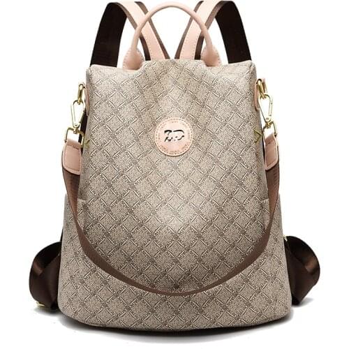 2020 New Women Backpack Spring Youth Leather Backpacks for Teenage Girls Female School Shoulder Bag Luxury Bagpack mochila sac