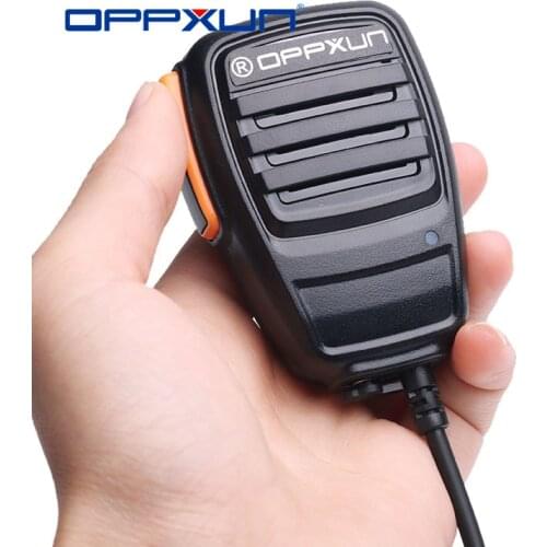 2021 New 2 Pin K Type Walkie Talkie Accessories BaoFeng Handheld Portable Mic for UV-5R BF-888S UV-82 GT-3 UV-B2 BF-F8 UV-5RE