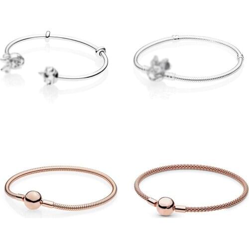 New High-quality 100% S925 Sterling Silver Flashing Portrait Memory Bracelet For Original Fashion Beads From Diy European Beads