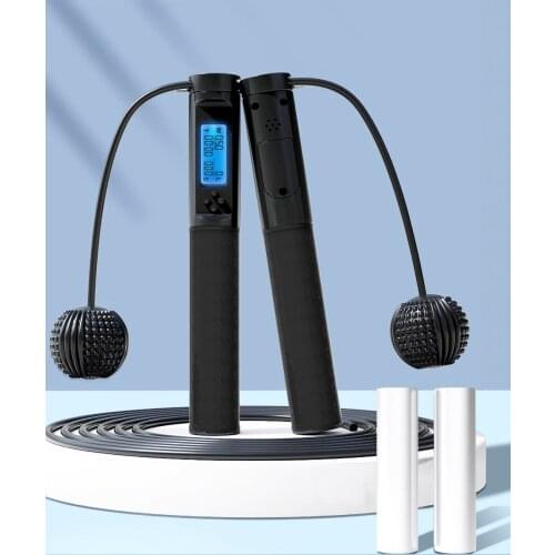Brand New Portable Cordless Skipping Rope Electronic Counter For Fitness Weight Loss Counting Skipping Rope Fitness Equipment