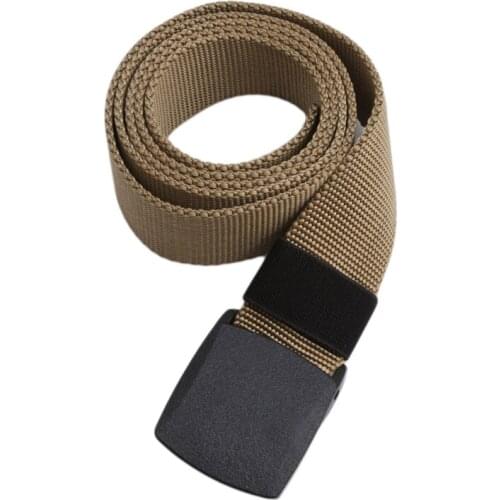 2020 NEW Arrival Sale Outdoor Army Tactical Belt Military Nylon Belts Mens Waist Strap With Buckle Rappelling Black Color