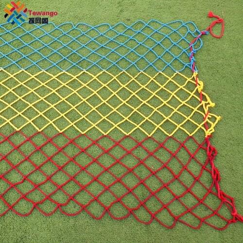 5CM Grid Colorful Nylon Netting Stair Balcony Safety Protection Fence Kids Toddler Safe Deck Guard Anti Falling Net DIY