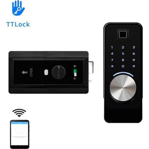 TTLock APP Smart Bluetooth-compatible Remote Control Fingerprint Biometrics Password Card Code Automatic Lock