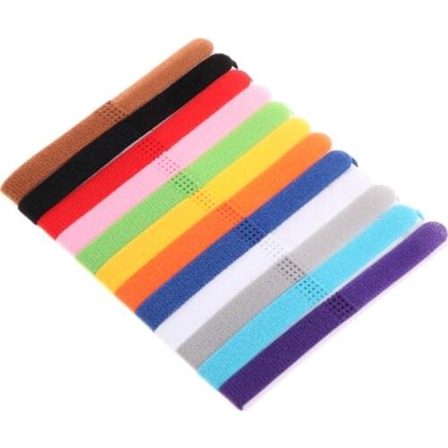 12Pcs Pets Puppy Collars Different Colors Soft Identification Mark For Cats Dogs K1MF