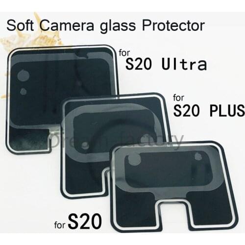 300PCS Camera Lens Protector Soft Tempered Glass Protector for Samsung Galaxy Note 20 S20 Plus S20 Ultra free Shipping