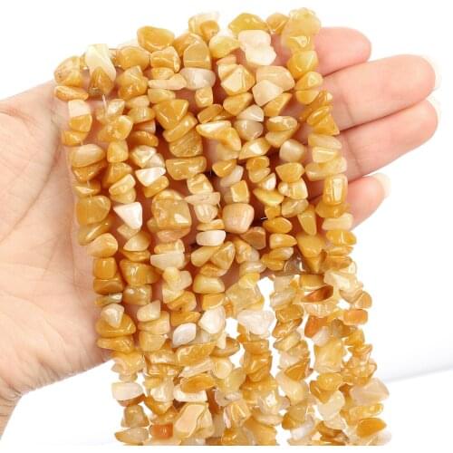 Natural Stone Beads Huang Donglin Gravel Charm Round Loose Beads For Jewelry Making Needlework Bracelet Diy Strand 4/6/8/10/12MM