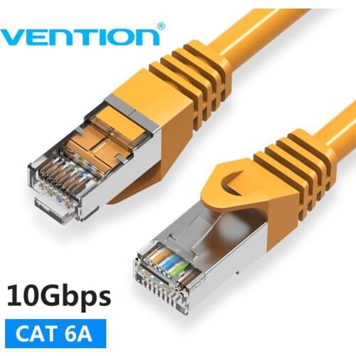 Vention Cat6A Ethernet Cable RJ45 CAT6A Lan Cable rj45 Network Ethernet Patch Cord for Computer Router Laptop Ethernet Cable