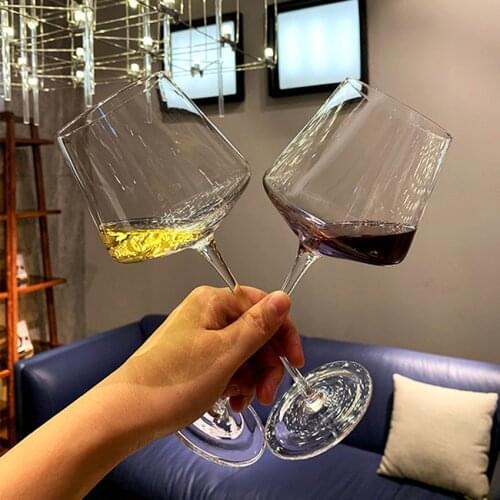 Europe crystal glass cup Lead free glasses wine glasses Goblet glasses wedding glasses big capacity party hotel home accessories