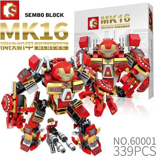 Action Figure Transformation King Kong Defotmation Steel Building Block Man Mecha Model Warrior Puzzle Assembly Toy Gift