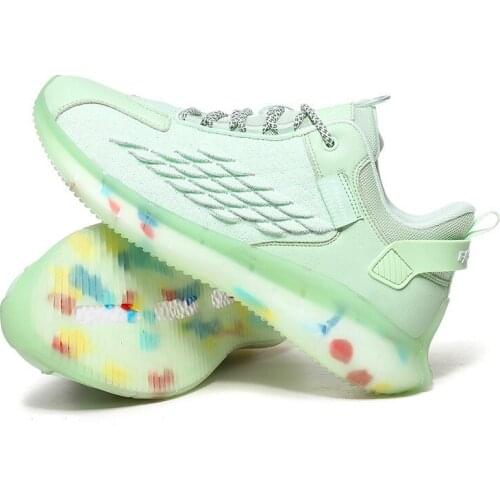 Mens Casual Shoes Bottom Light Sports Casual Trend Shoes Mens Shoes Breathable Colorful Real Popcorn Mens Fashion Sneakers