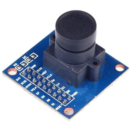 1Pcs Guaranteed New Blue OV7670 300KP VGA Camera Module for arduino STM32 driver microcontroller