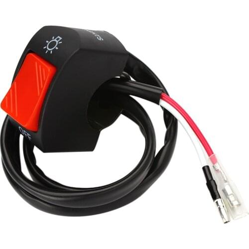Motorcycle Switches Bullet Connector Handlebar Switches ON/OFF Button Connector push button switch Motorbike Accessories