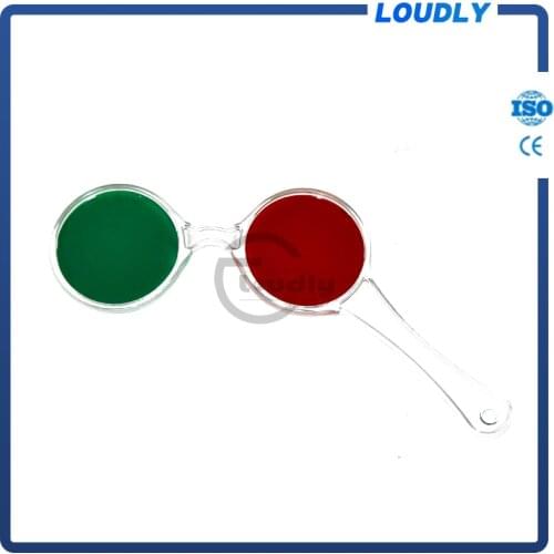 Loudly brand new type optical product red and green lens RG-2
