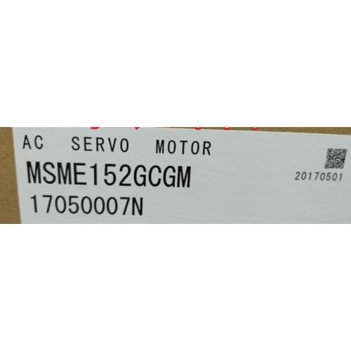 New and original servo motor MSME152GCGM