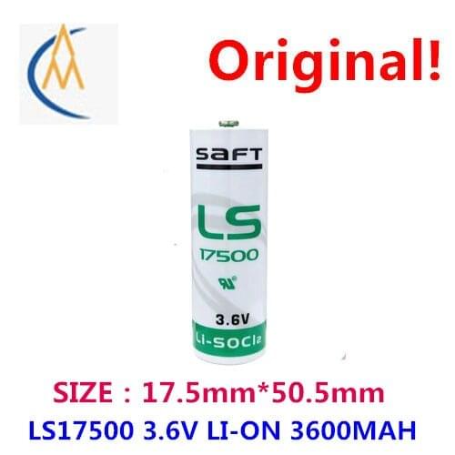 SAFT SAFT LS17500 CNC machine PLC programmer 3.6 V lithium battery pack for Toshiba ER17500V without feet