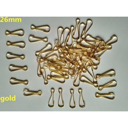 Hot 500pcs/lot Pig bile buckle 26mm for manual making Keychains / Bags/rope End buckle connector fashion diy jewelry Accessories