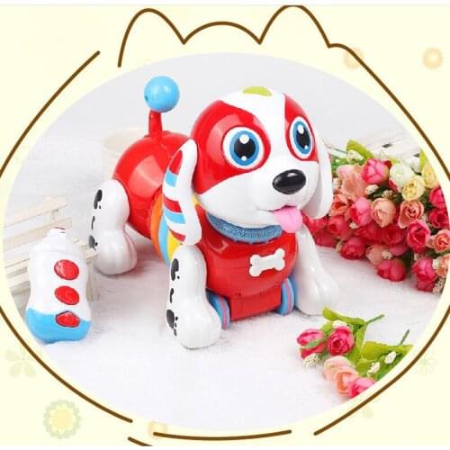 Kid Robot Dog Toy Electronic Remote Control Interactive Singing Dancing Robot Dog Toy for Children Gifts
