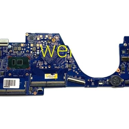 DAG31AMB6D0 G31A MB For TPN-Q171 HP Pavilion 14-AL Laptop Motherboard 855830-601 855830-001 With i5-6200U CPU 100% F