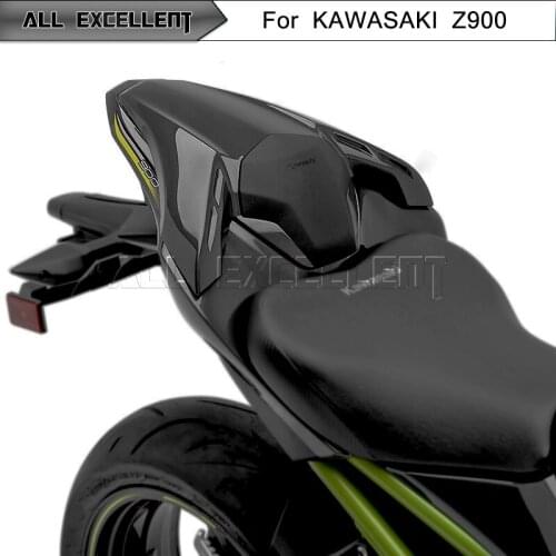 Motorcycle Rear Passenger Pillion Solo Seat Cowl Hard ABS Motor Fairing Tail Cover For 2017 2018 Kawasaki Z900 A B S