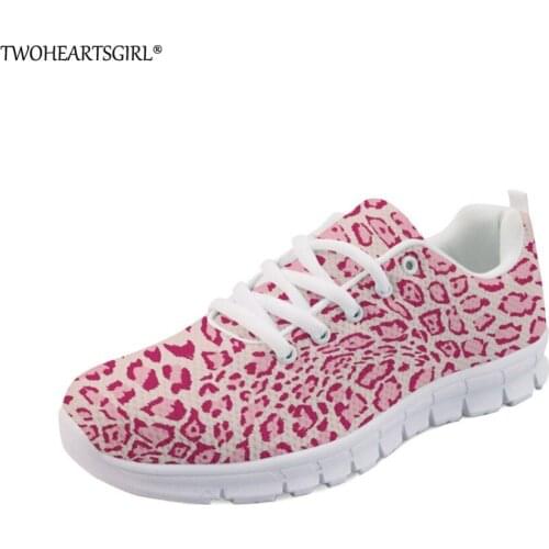 Twoheartsgirl Pink Woman Casual Shoes Breathable 2018 Sneakers Women Fashion Striped Mesh Sneakers Personalized Flat Shoes Women